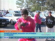 Manny Pacquiao performs well in sparring