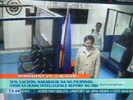  QTV:  Lacson back in the country, says NBI intelligence report