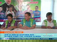  QTV:  4 of 6 senatorial candidates of Lakas-Kampi-CMD face the media