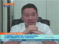  QTV:  Teodoro 'to avoid mudslinging' with other bets