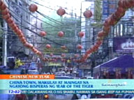   QTV:   Chinatown turns colorful and noisy on eve of Year of the Tiger