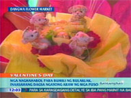  QTV:  Late buyers may flock to Dangwa flower market on Valetine's