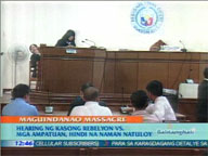  QTV:  QC court resets rebellion trial of Ampatuans