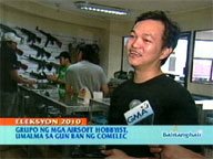   QTV:   Airsoft hobbyists oppose Comelec gun ban