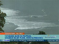 <b>QTV:</b> Waves to hit RP as fast as jet planes - Phivolcs