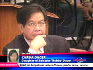   QTV:   Interview with Carina Dacer, daughter of Salvador 'Bubby' Dacer