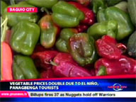   QTV:   Baguio vegetable prices double due to El Nino, Panagbenga tourists