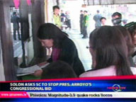  QTV:  Lawmaker asks SC to stop Arroyo's congressional bid