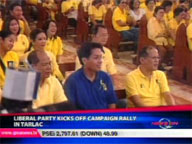<b>QTV: </b>Liberal Party kicks off campaign rally in Tarlac