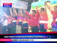  QTV:  Erap hopes to win back people's support