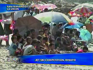 <b> Saksi: </b> La Union jet ski contest attracts tourists