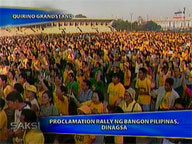 <b>Saksi: </b>Crowds attend Bangon Pilipinas proclamation rally