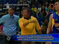  Saksi:  PBA to slap Talk'nText with over P1M penalties due to walkout in game vs Barangay Ginebra Kings
