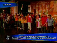 <b>Saksi: </b>Villar-Legarda tandem go town-hopping