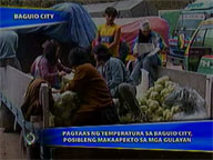  Saksi:  Hotter Baguio City may affect vegetable industry