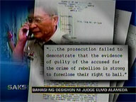  Saksi:  Trillanes, Lim, 16 others allowed bail in Manila Pen case