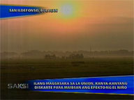 <b>Saksi: </b>La Union farmers coping with El Ni&ntilde;o