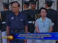<b>Saksi: </b>President Arroyo leads 24th anniversary commemoration of EDSA 1