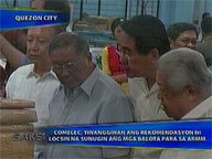  Saksi:  Comelec nixes Rep. Locsin recom to burn ballots for ARMM
