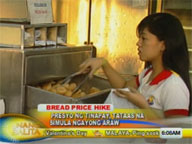 Bread prices to increase on Monday