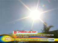 DOH warns public vs dehydration, heat stroke as summer nears