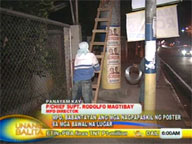 MPD's Chief Rodolfo Magtibay on misplaced campaign posters