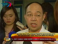 PPCRV bares 40,000 multiple registrants in Davao City, Davao del Sur