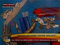 Suspected shabu tiangge raided in Famy, Laguna
