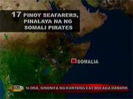 17 Filipino seafarers freed in Somalia