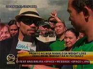 Pacquiao awards winner in weight loss challenge