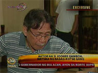 Veteran actor Jonee Gamboa victimized by 'Basag-Kotse Gang'