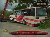 Witnesses offer prayers for victims of La Union bus accident