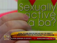 DOH mulls tapping celebrities to promote condom use