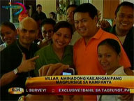 Villar to beef up campaign after survey showing him tie with Noynoy