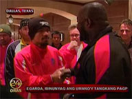 Pacquiao training nonstop for fight vs Clottey