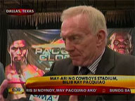 Pacquiao wows owner of Dallas Cowboys stadium