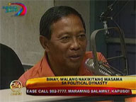 Binay on dzBB 'Ikaw Na Ba? The Vice Presidential Interview'
