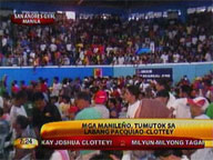 Manila stands still during Pacquiao-Clottey fight