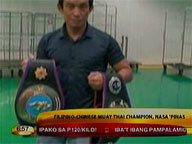 Filipino-Chinese Muay Thai champion now in RP