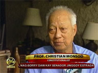 Christian Monsod, Fr. Bernas wary about SC decision on chief justice issue