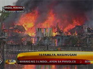 70 families lose homes to fire in Tondo, Manila