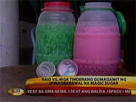 Cops raid stalls selling drinks with magic sugar