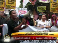 Protests snowball vs. SC allowing Pres. Arroyo to pick new chief justice