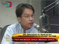 Sen. Mar Roxas in dzBB's 'Ikaw Na Ba? The Vice Presidential Interview'