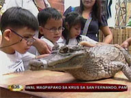Blind kids enjoy day out in Manila Zoo