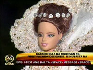 Barbie dolls dressed by Pinoy fashion designers on sale