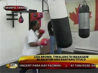 Canadian boxer Lisa Brown belittles Pinay challenger Julaton