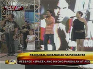 Pacquiao gives singing his whole heart in homecoming concert