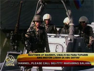 Navy men, Marines depart for intensified fight vs Abu Sayyaf