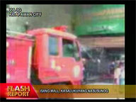 Mall ablaze in Kidapawan City, Cotabato